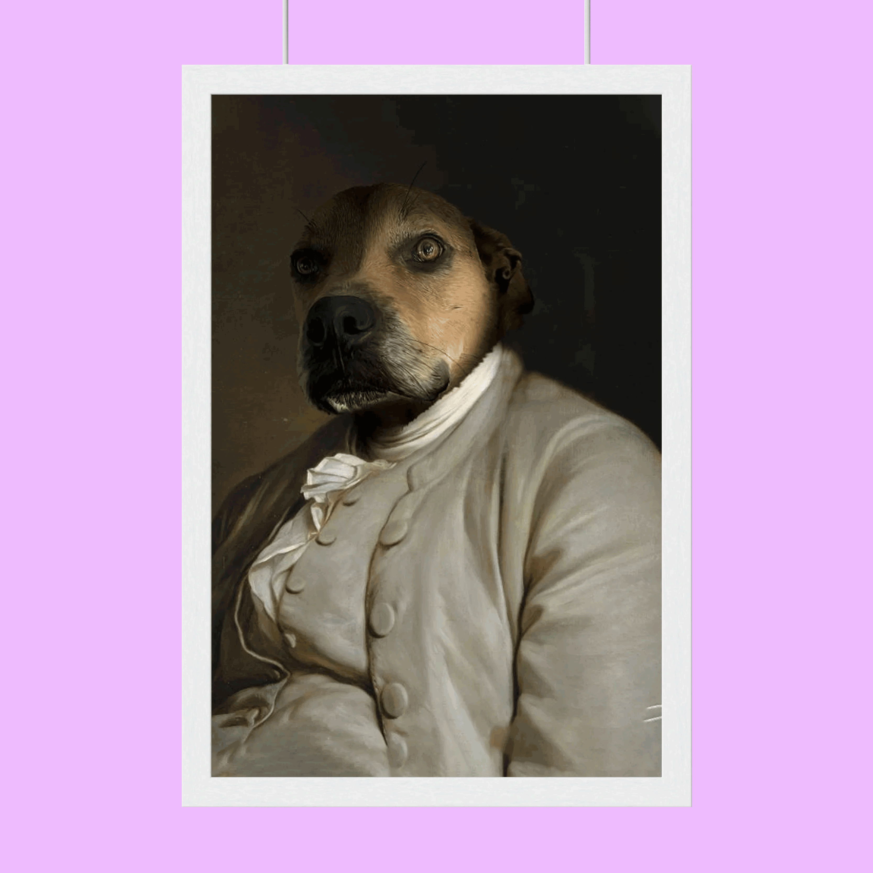 The Baron Pet - Custom Pet Portrait